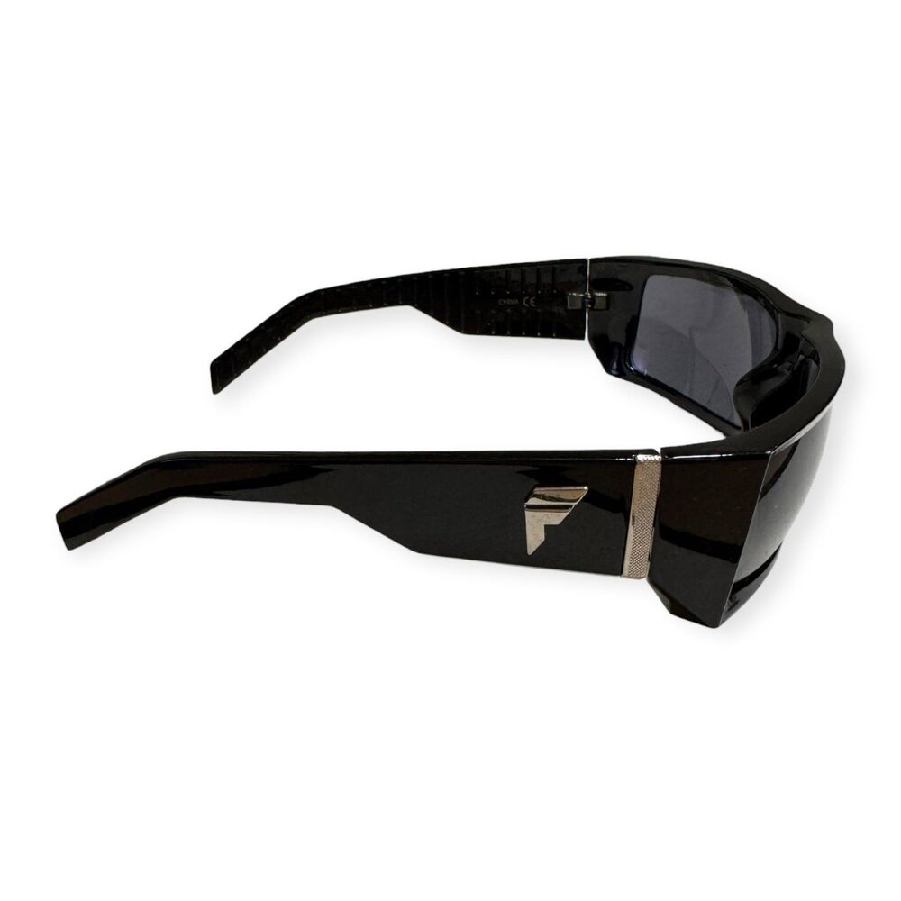 Filthy Sleek Black Sunglasses Retro Frames‎ Gray Lenses - Picture 4 of 6